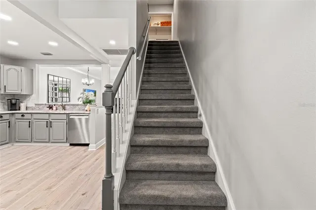 a view of entryway and hall