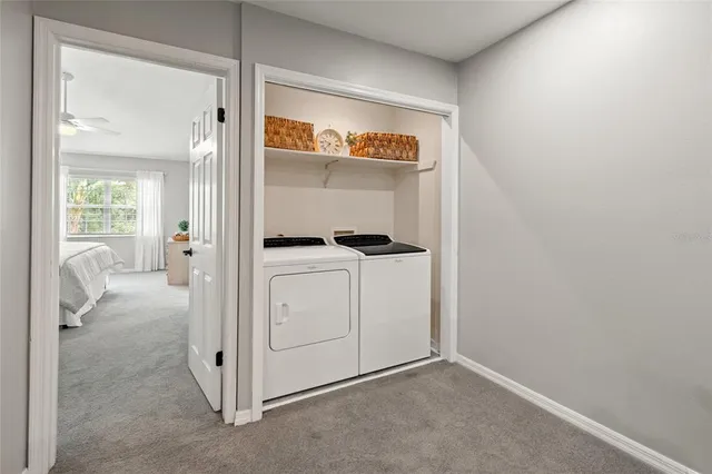 a view of empty room