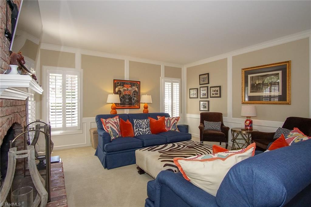 6037 Rittenhouse Road Winston-Salem, NC 27104 - Photo 11 of 30 This den is HUGE!