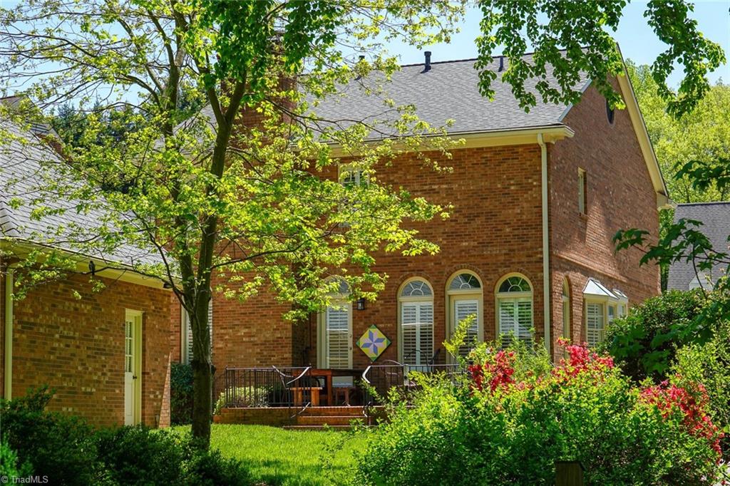 6037 Rittenhouse Road Winston-Salem, NC 27104 - Photo 23 of 30 The home is situated with common area in the rear yard which back up to a few other homes--this has actually created the most private "oasis" type of setting!