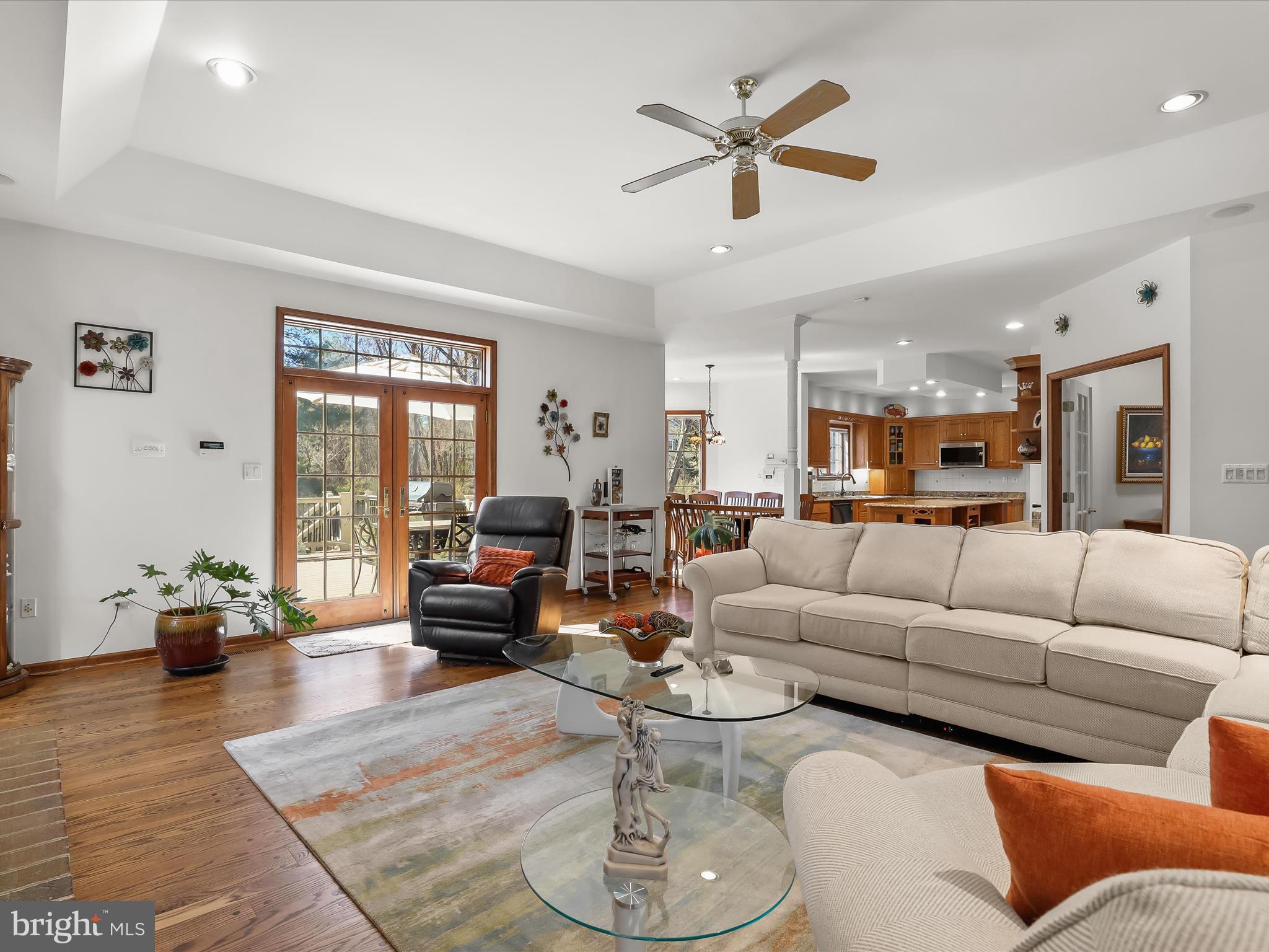 3155 Clarho Circle Finksburg, MD 21048 - Photo 19 of 70 a living room with furniture kitchen view and a large window