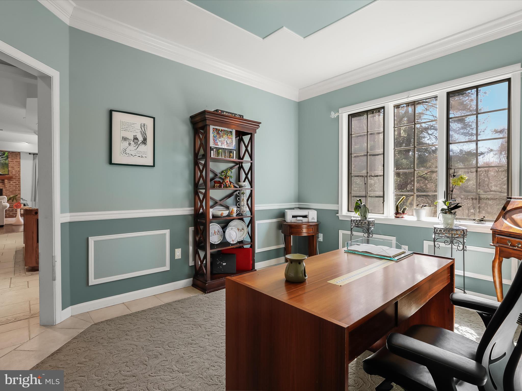 3155 Clarho Circle Finksburg, MD 21048 - Photo 22 of 70 a view of a workspace with furniture and a window