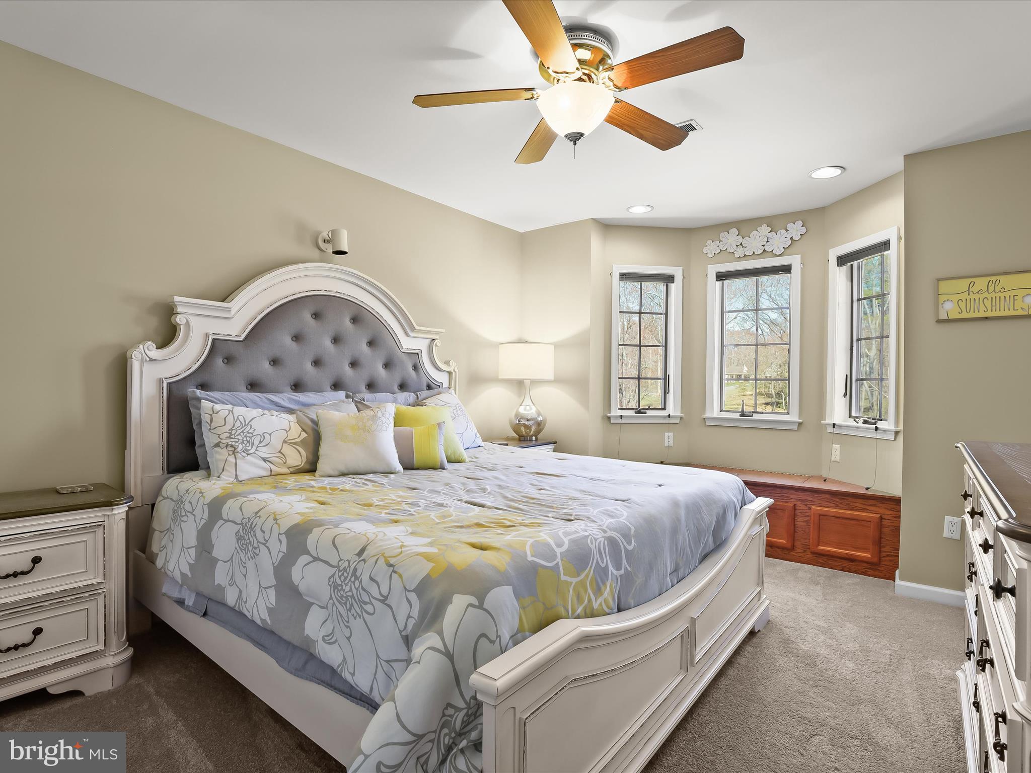 3155 Clarho Circle Finksburg, MD 21048 - Photo 36 of 70 a bedroom with a bed and a chandelier