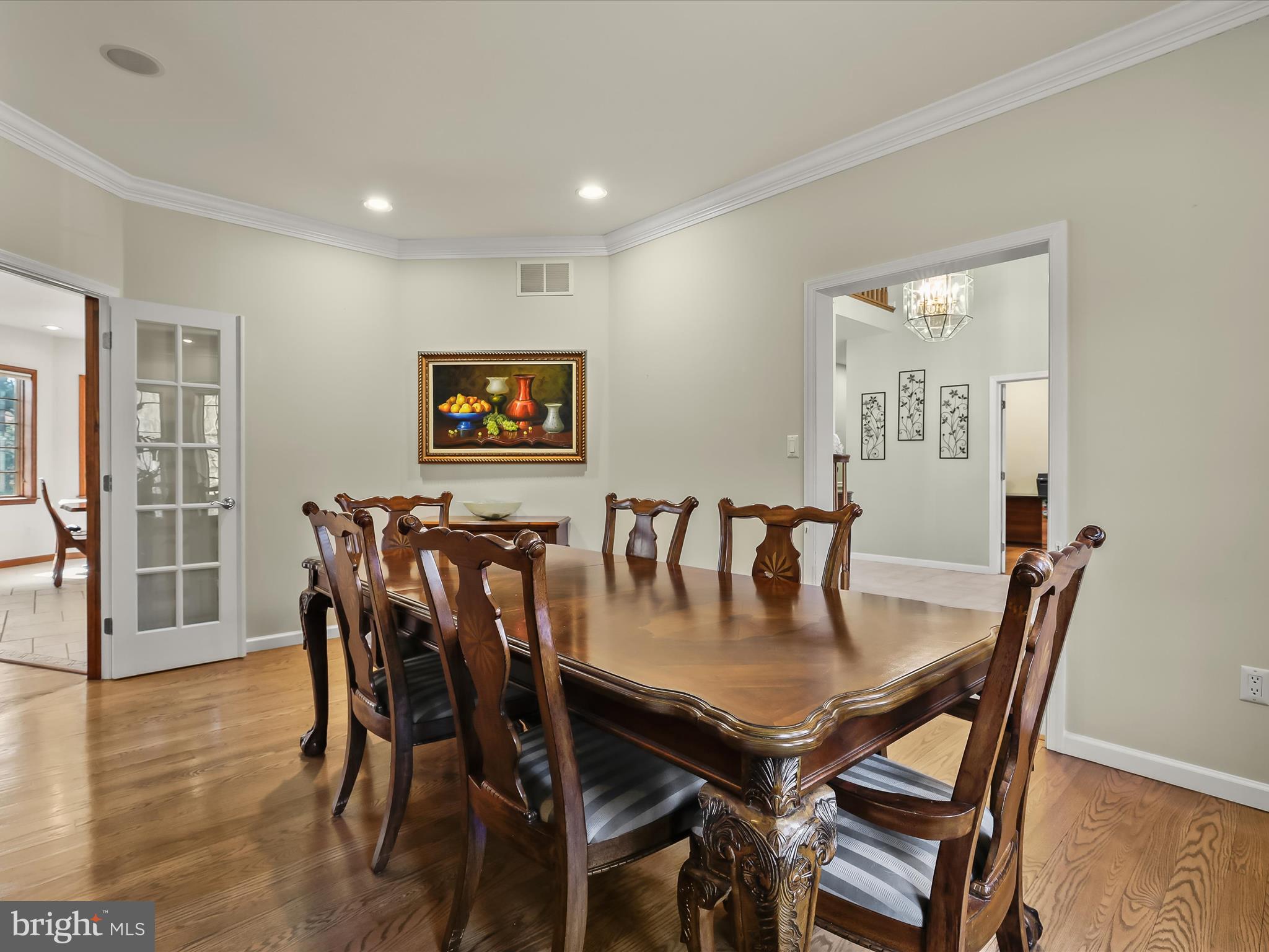 3155 Clarho Circle Finksburg, MD 21048 - Photo 7 of 70 a view of a dining room with furniture and wooden floor