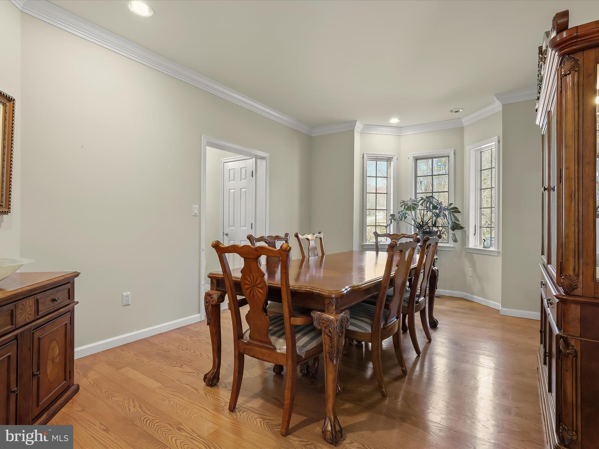 3155 Clarho Circle Finksburg, MD 21048 - Photo 8 of 70 a view of a a dining room with furniture window and wooden floor