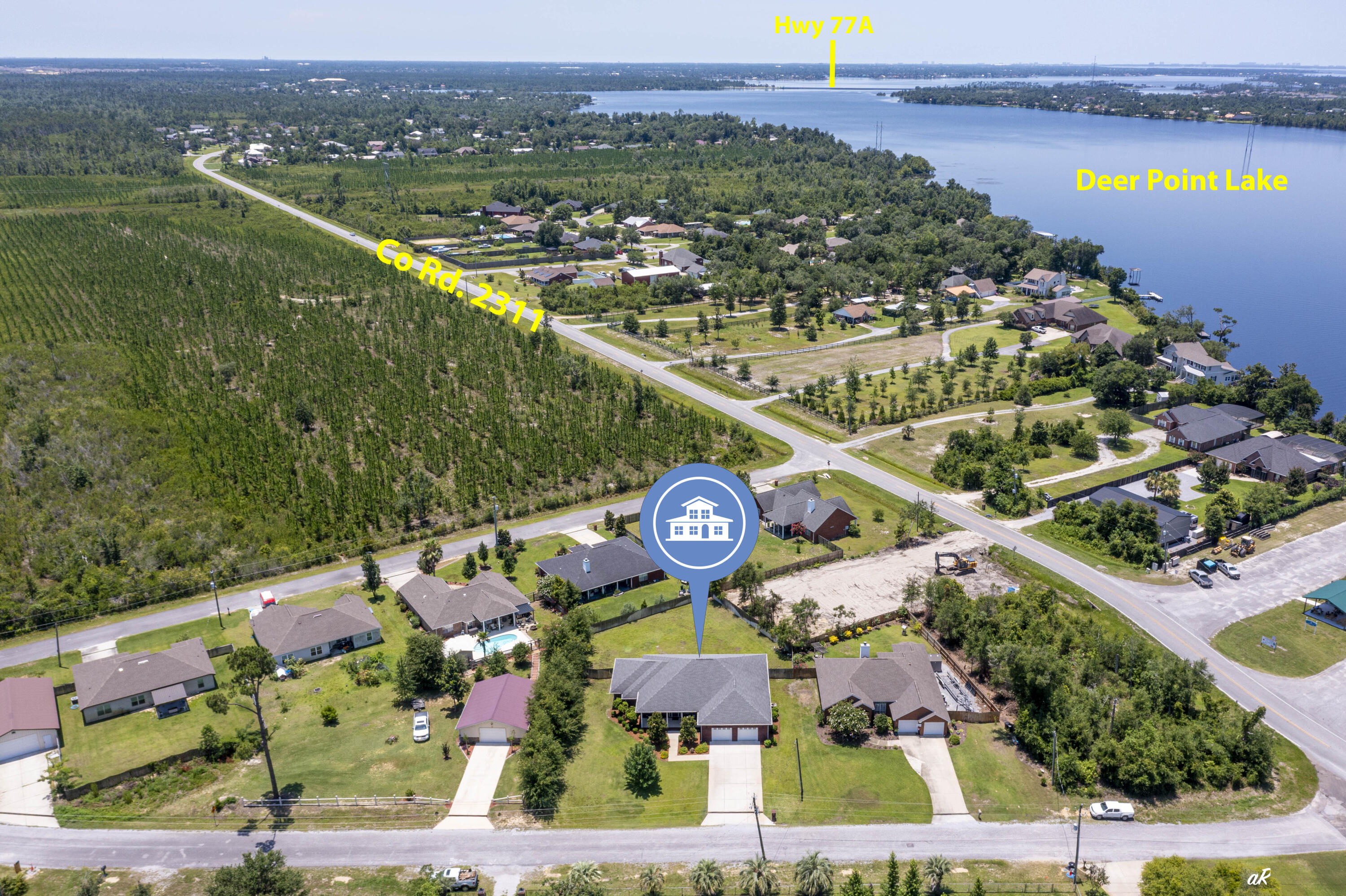7927 Highpoint Road Panama City, FL 32404 - Photo 32 of 40 Drone-1