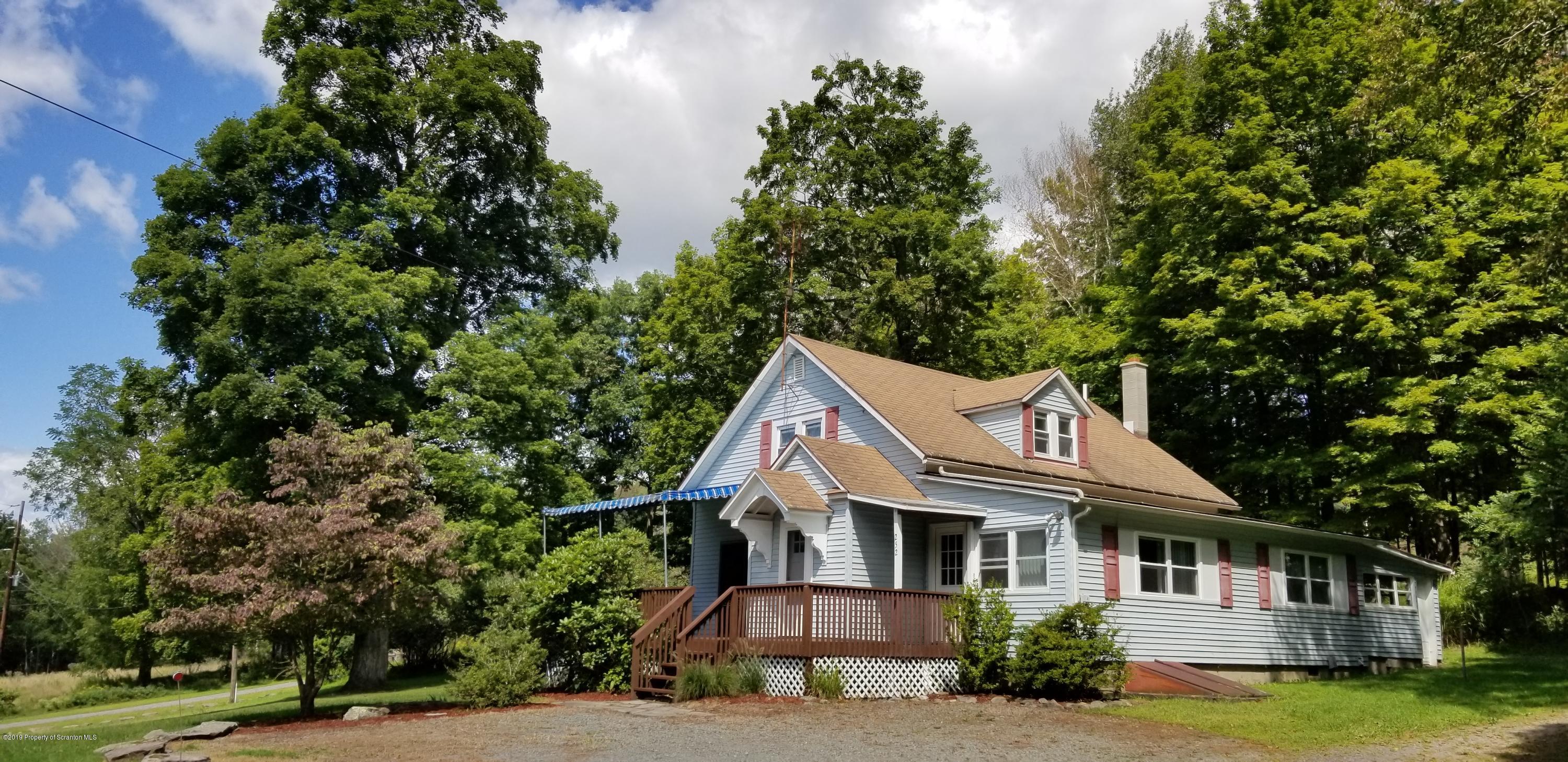 252 School House Road Tunkhannock, PA 18657 - Photo 20 of 20 a aerial view of a house with a yard