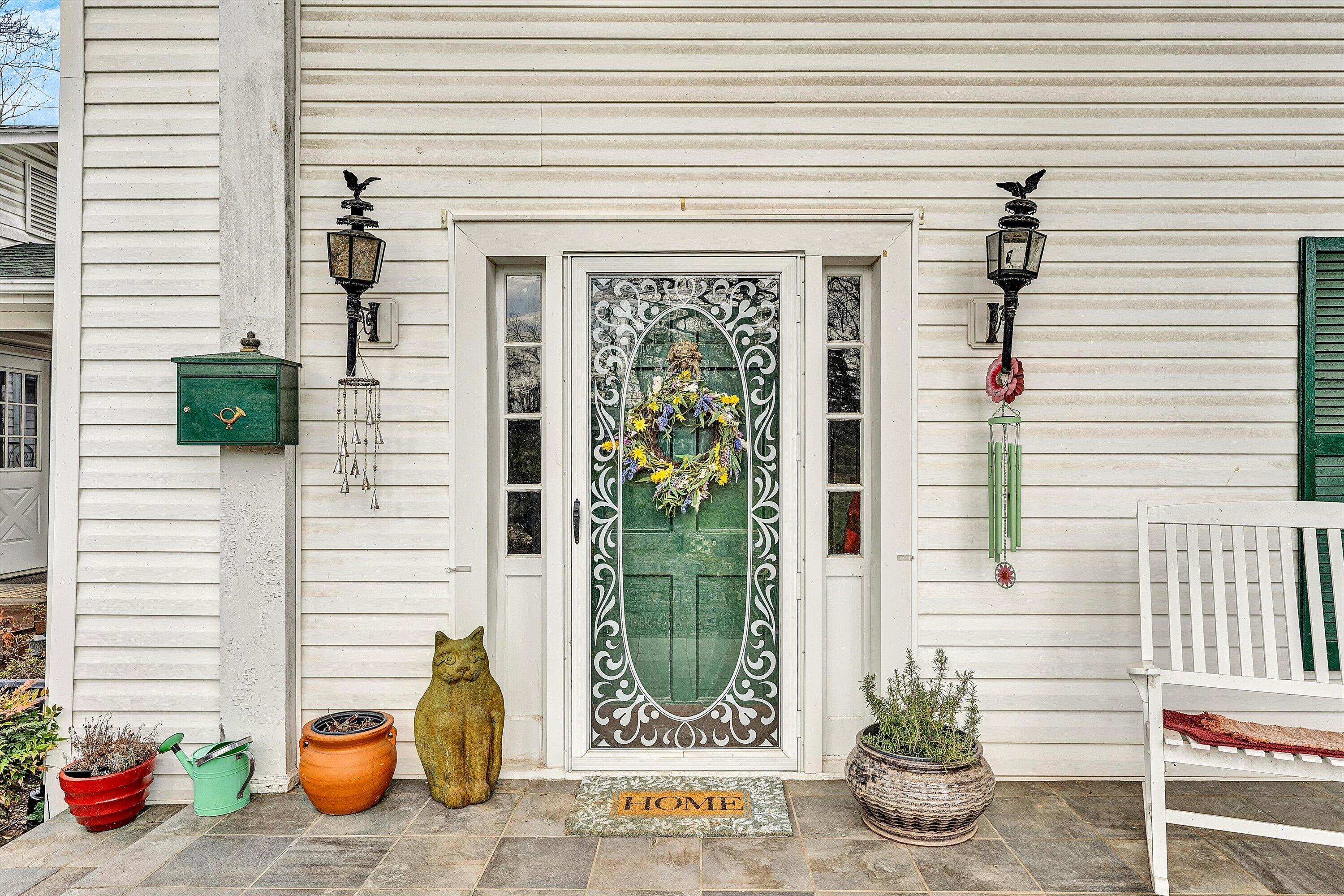 4015 Mud Lick Road Southwest Roanoke, VA 24018 - Photo 2 of 36 a view of a entryway door front of house