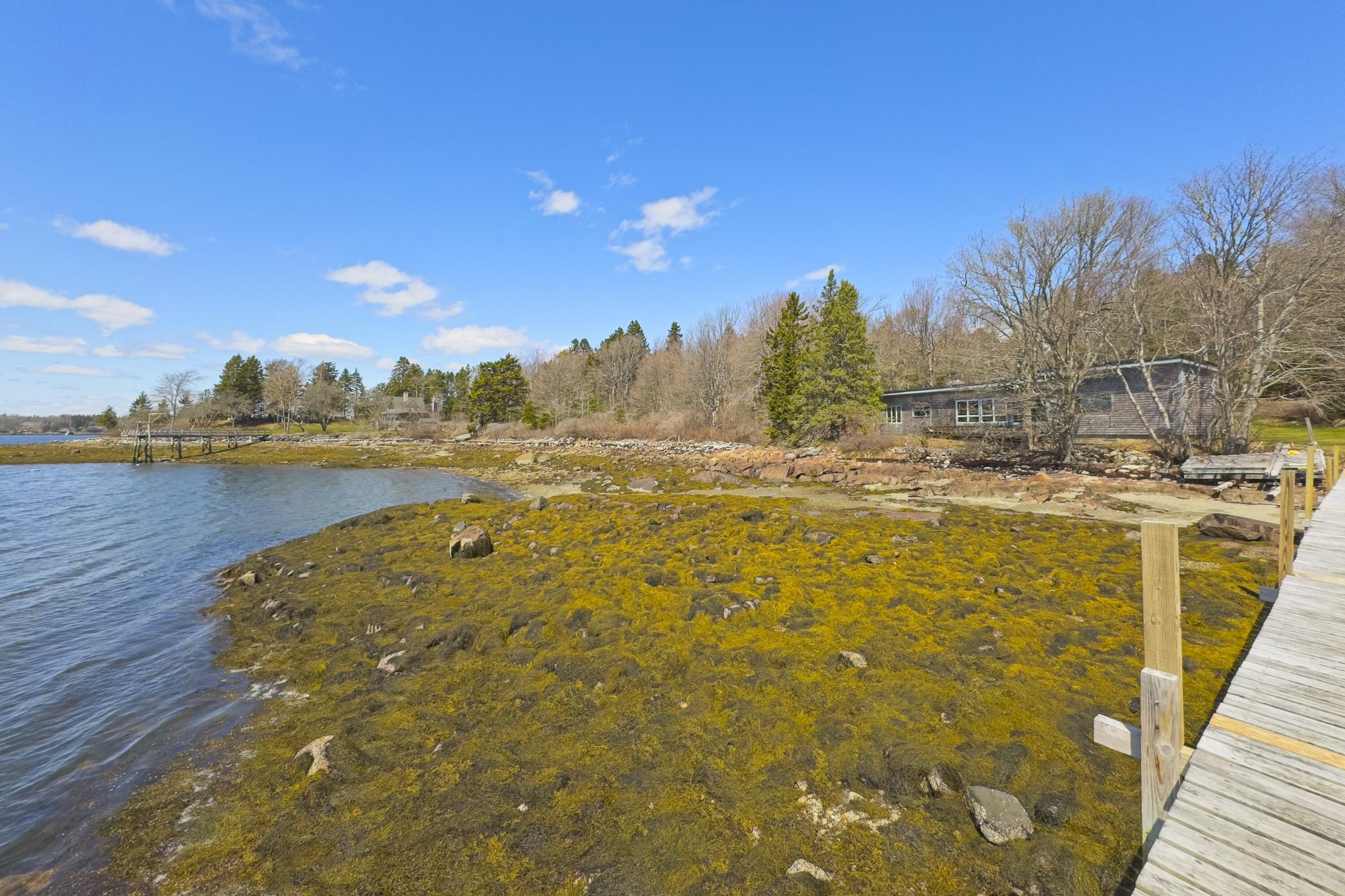47 Teel Cove Road St. George, ME 04860 - Photo 37 of 44 View of the house from the pier
