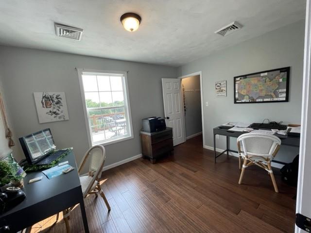 2149 Kingview Road Scottdale, PA 15683 - Photo 14 of 31 a workspace with furniture and wooden floor
