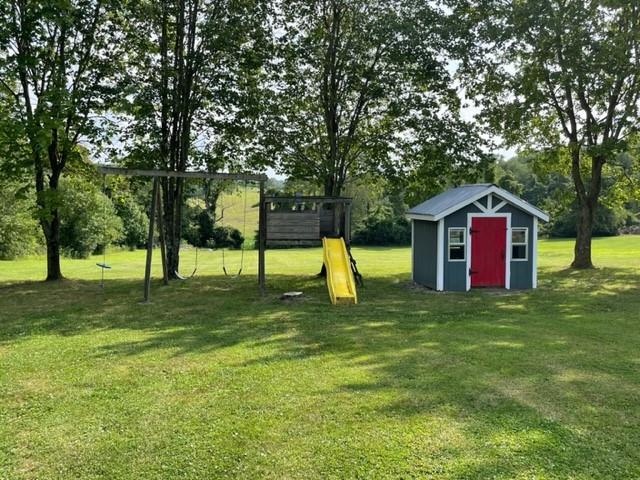2149 Kingview Road Scottdale, PA 15683 - Photo 25 of 31 a view of a house with a backyard
