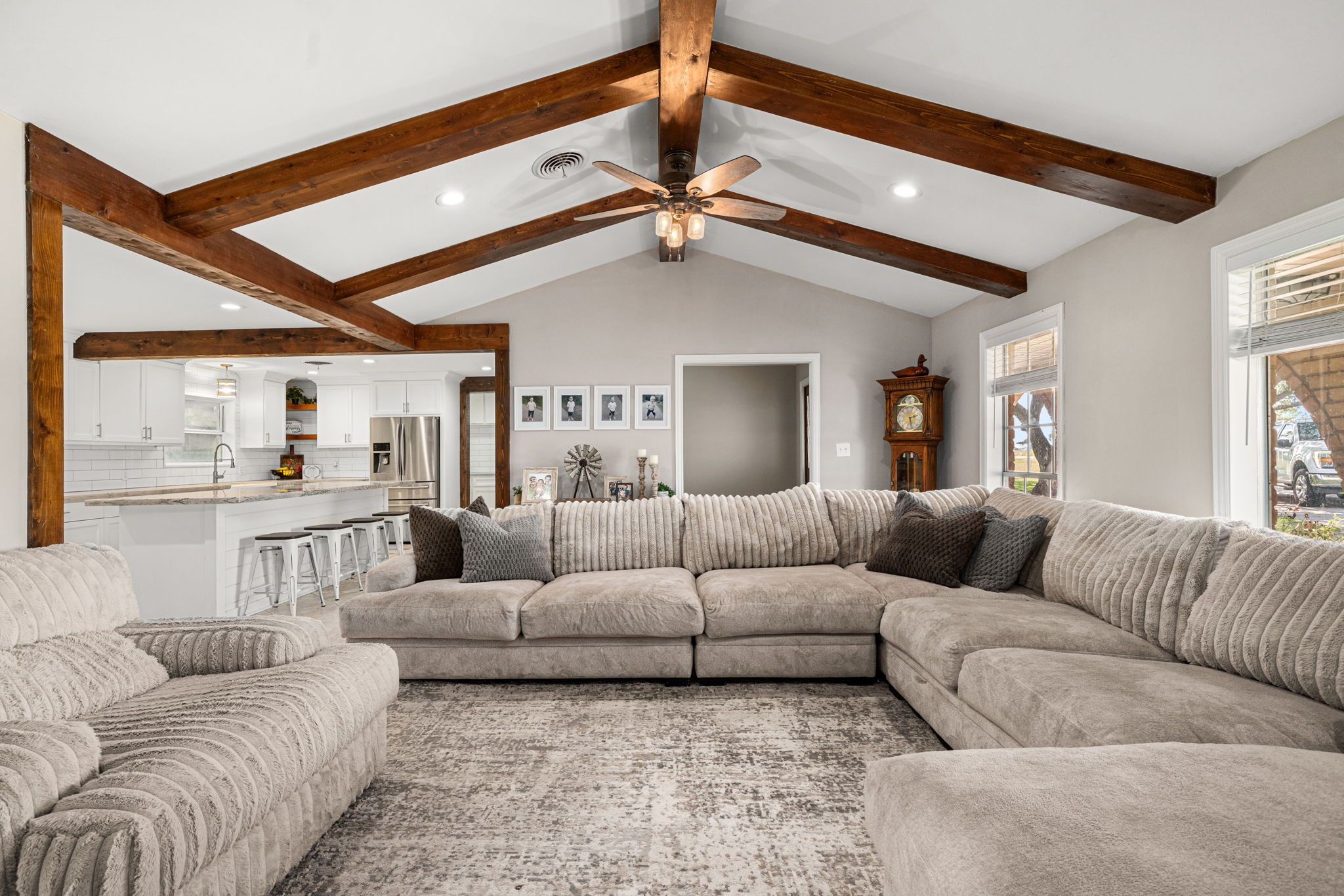 3148 FM 333 Road Garwood, TX 77442 - Photo 13 of 50 a living room with furniture and a large window