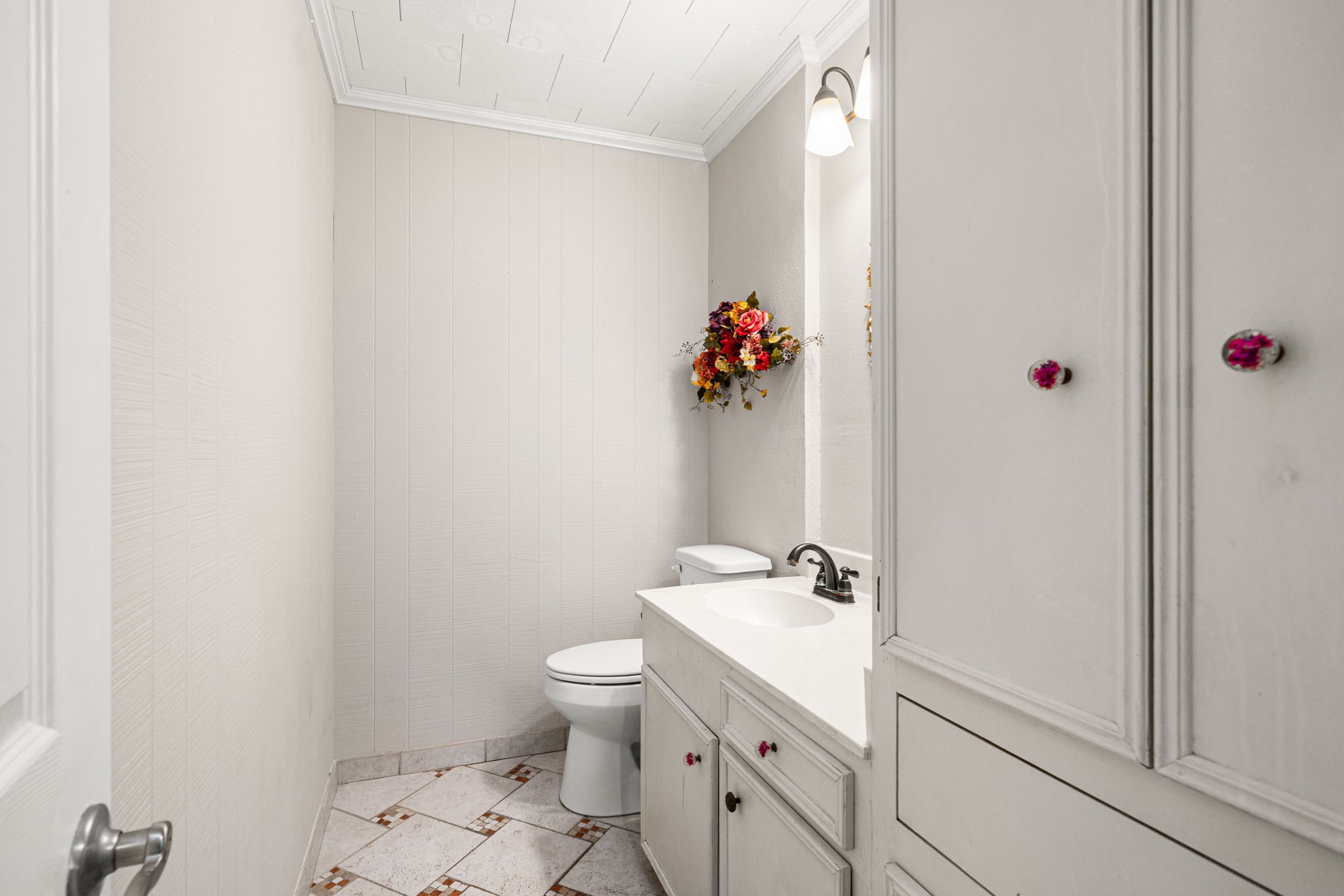 3148 FM 333 Road Garwood, TX 77442 - Photo 22 of 50 a bathroom with a sink toilet and vanity