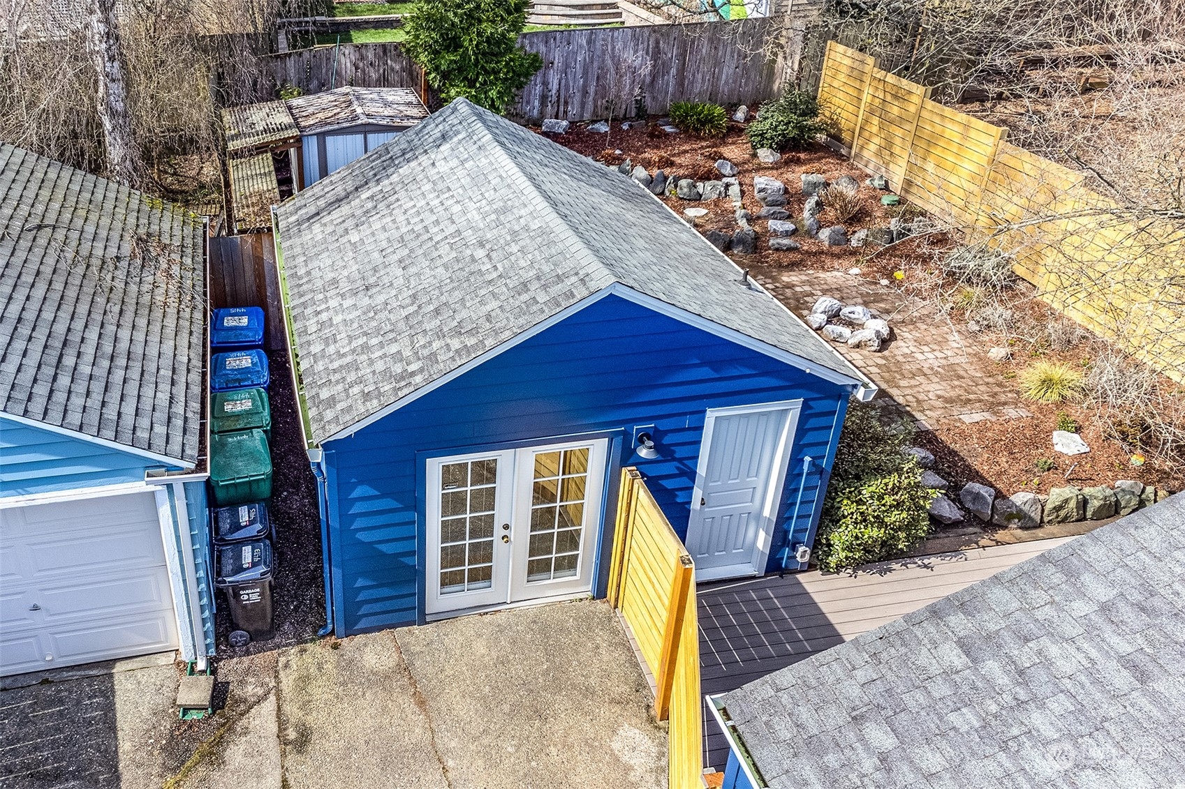 4415 Eastern Avenue North Seattle, WA 98103 - Photo 24 of 27 a view of backyard of the house