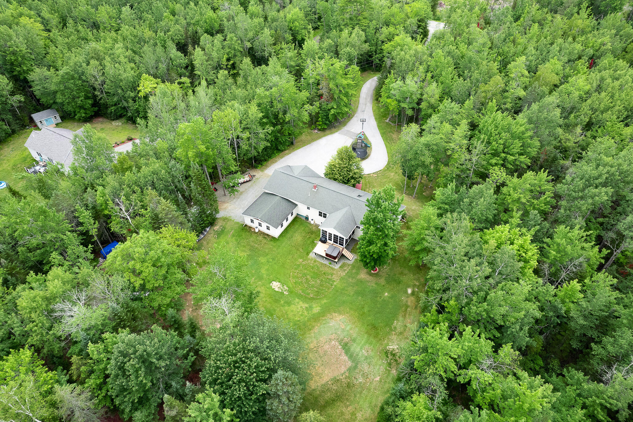 260 Lakeview Road Glenburn, ME 04401 - Photo 8 of 35 Lakeview Aerials-20 new