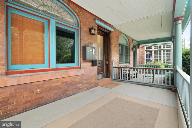swimming pool view with a garden