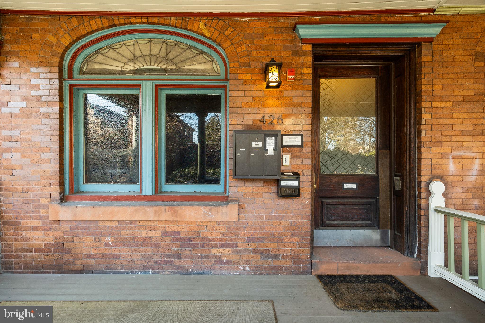 426 South 44th Street, Unit 2 Philadelphia, PA 19104 - Photo 6 of 31 a view of a entryway door of the house