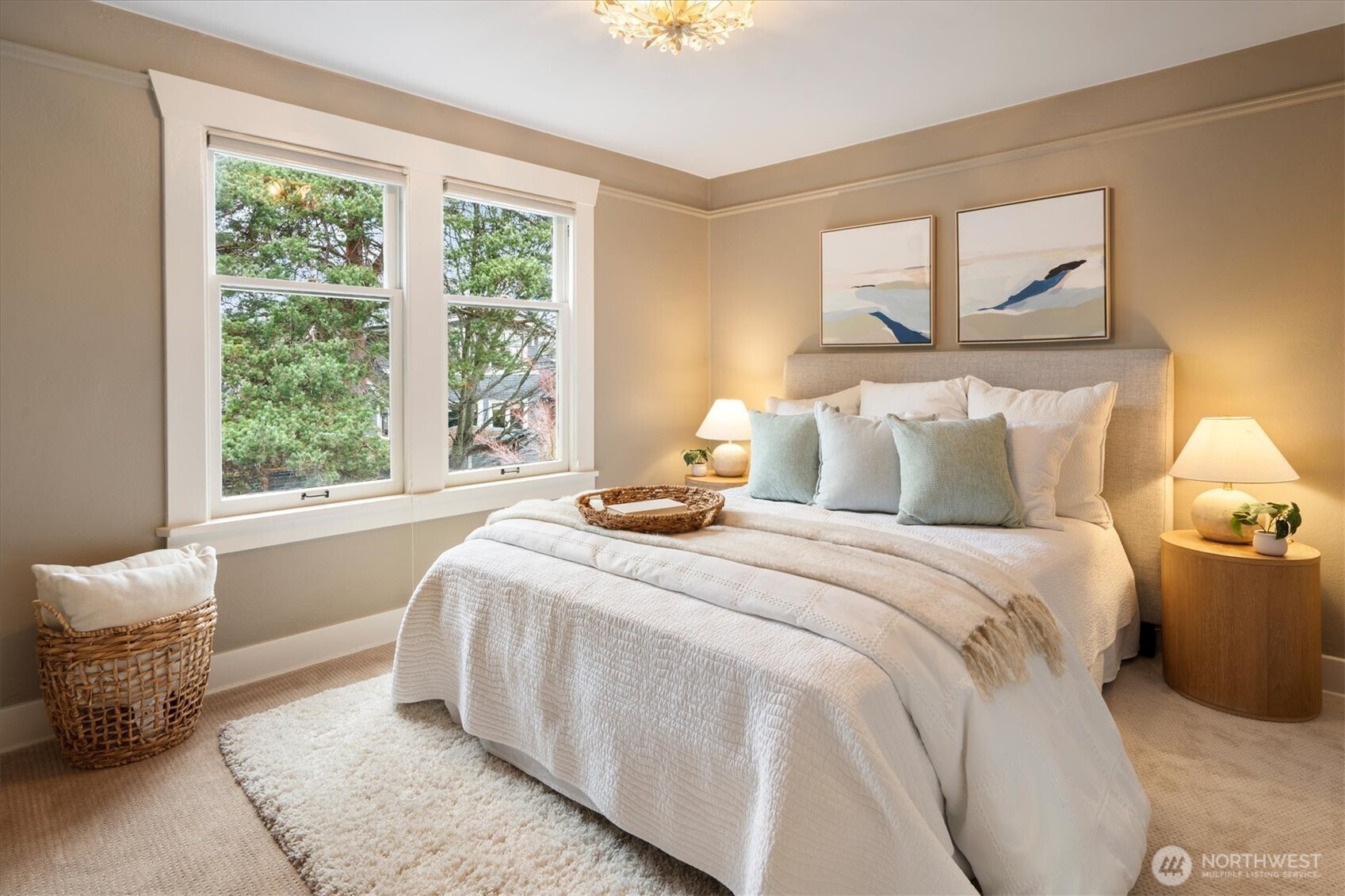 740 North 82nd Street Seattle, WA 98103 - Photo 20 of 36 a bedroom with a bed and window