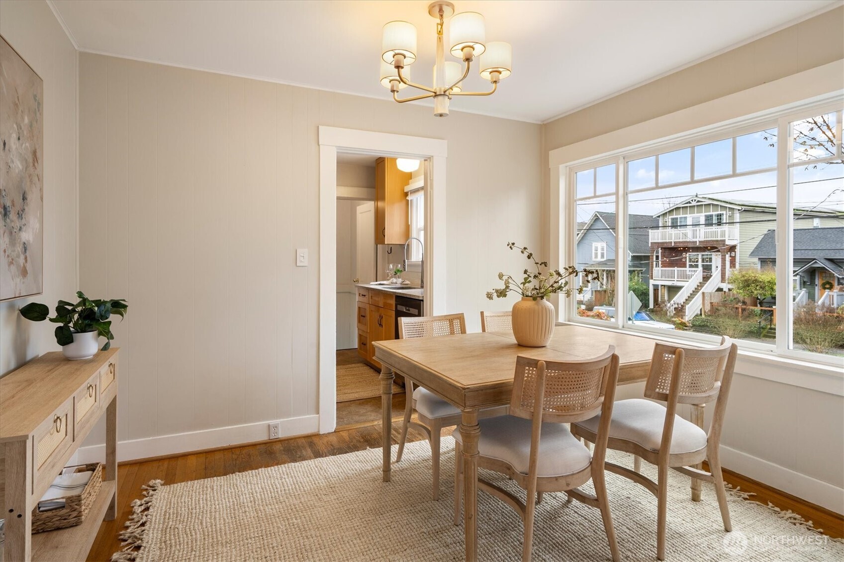 740 North 82nd Street Seattle, WA 98103 - Photo 8 of 36 a view of a dining room with furniture window and outside view