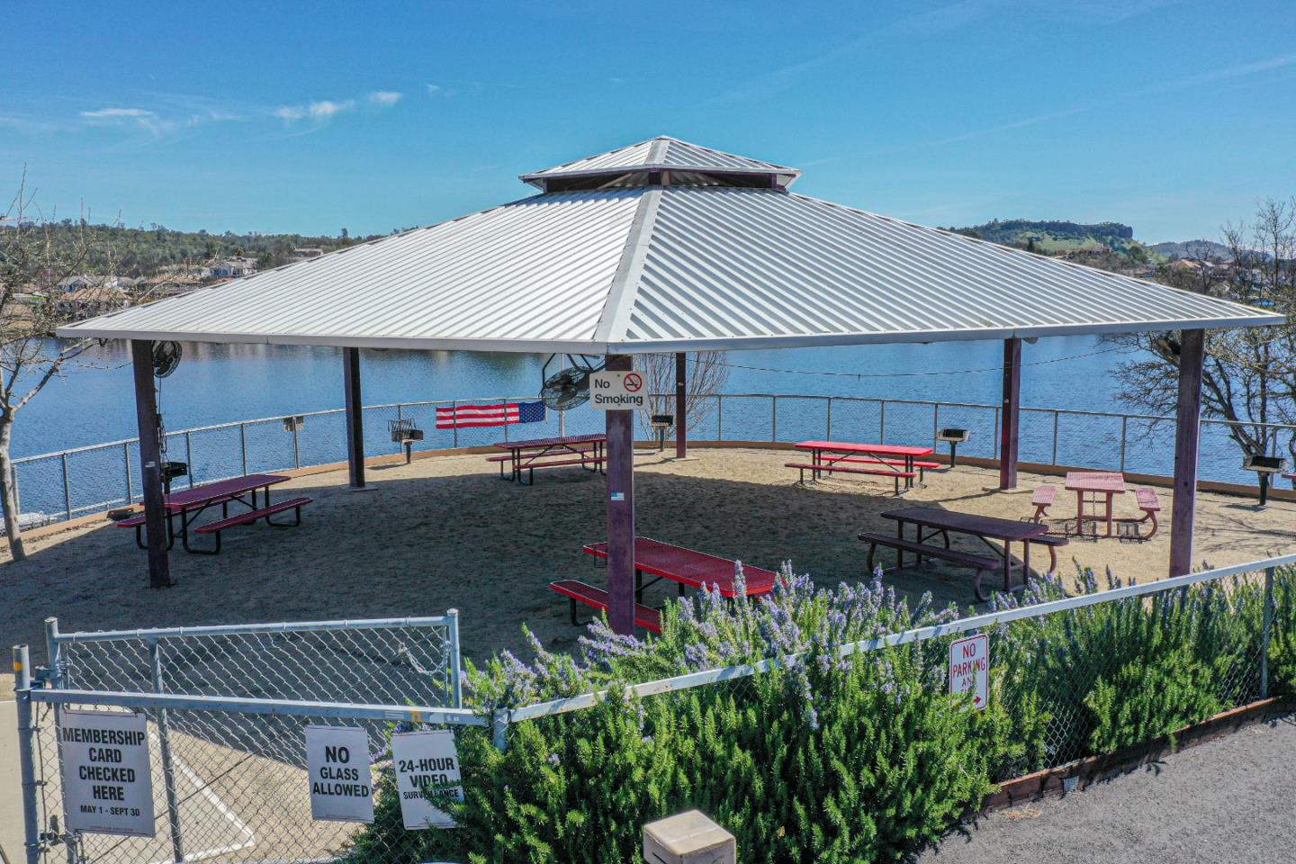 2844 Canoe Street Copperopolis, CA 95228 - Photo 17 of 17 a view of a patio with table and chairs and potted plants