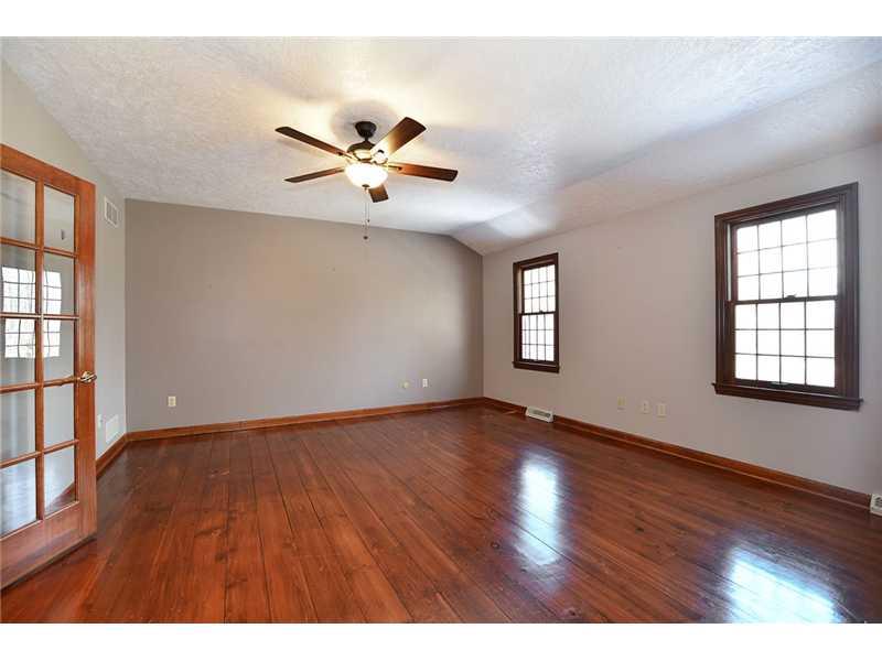 440 Markman Park Road Baden, PA 15005 - Photo 14 of 25 Master Bedroom. Upstairs the master bedroom also features the lovely plank flooring. Off of the bedroom you will find a large walk-in closet.