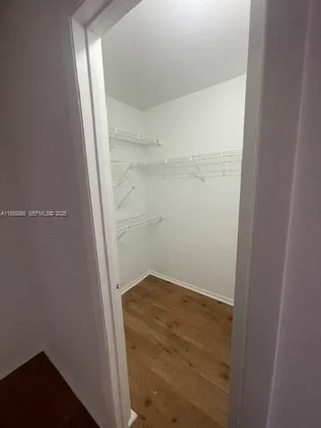a view of closet