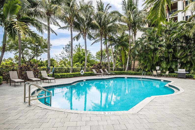 1660 Renaissance Commons Boulevard, Unit 2503 Boynton Beach, FL 33426 - Photo 10 of 11 Vizcaya Lakes Clubhouse Pool