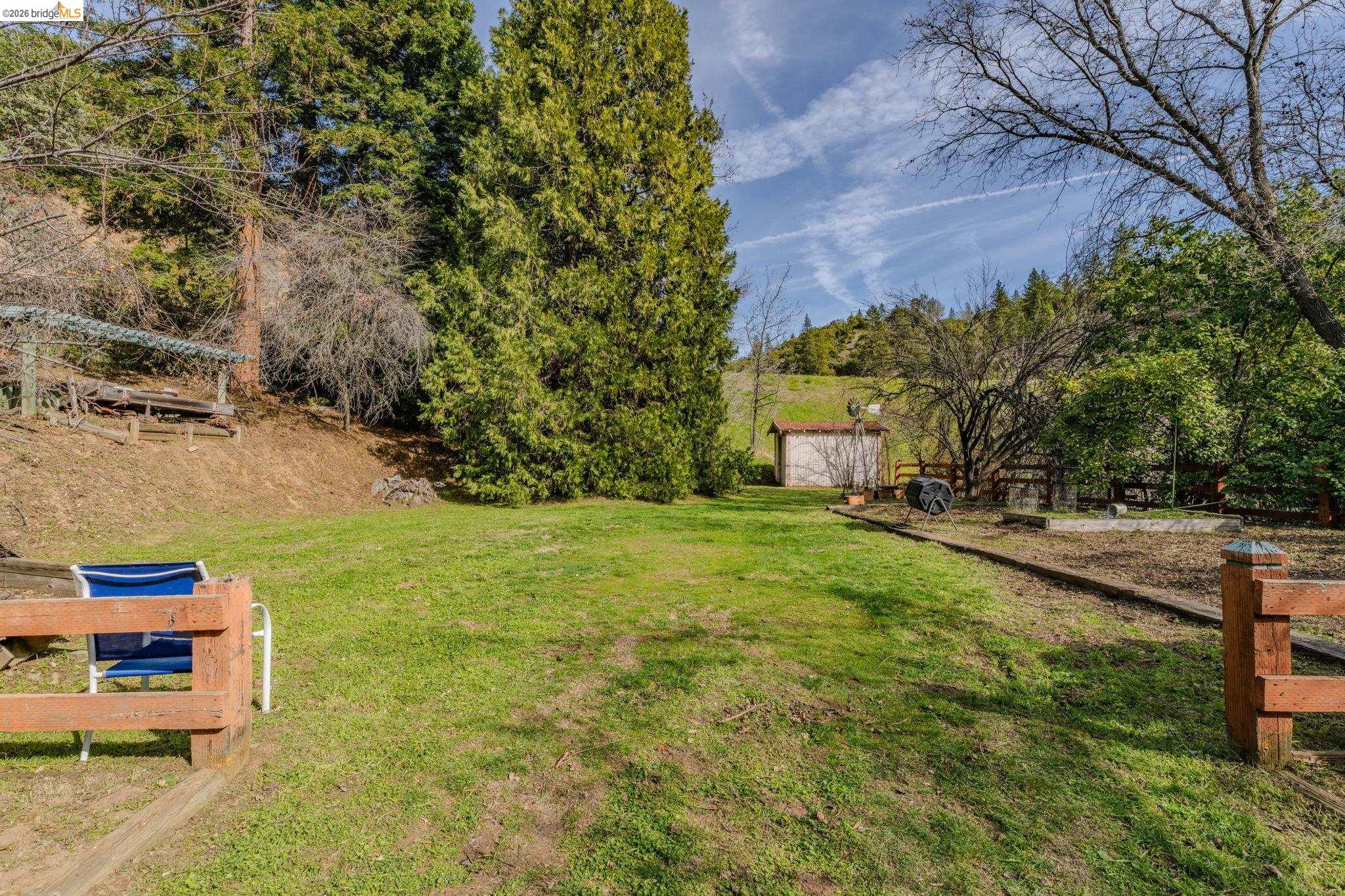 731 Dam Road Murphys, CA 95247 - Photo 57 of 60 a backyard of a house with lots of green space