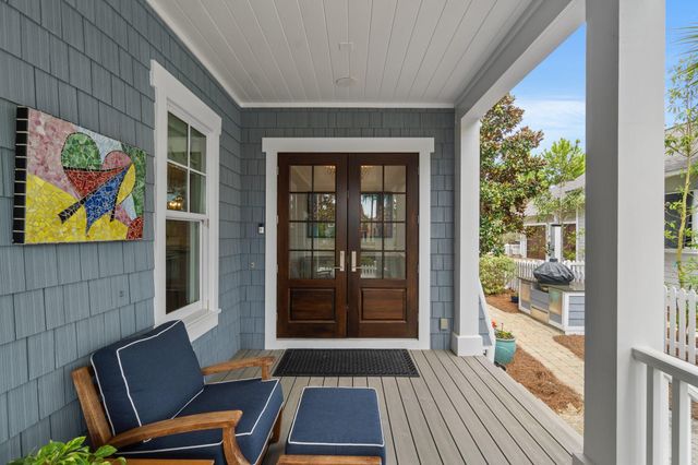 a room with furniture and a window