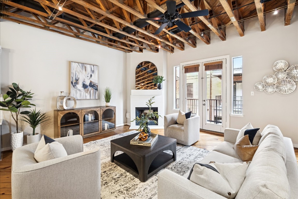 910 Malone Street, Unit 104 Houston, TX 77007 - Photo 2 of 44 This home features abundant natural light throughout, highlighting a stunning living area