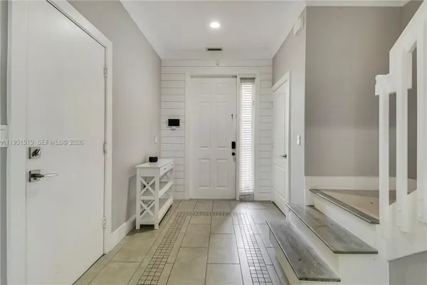 a bathroom with a shower and a tub