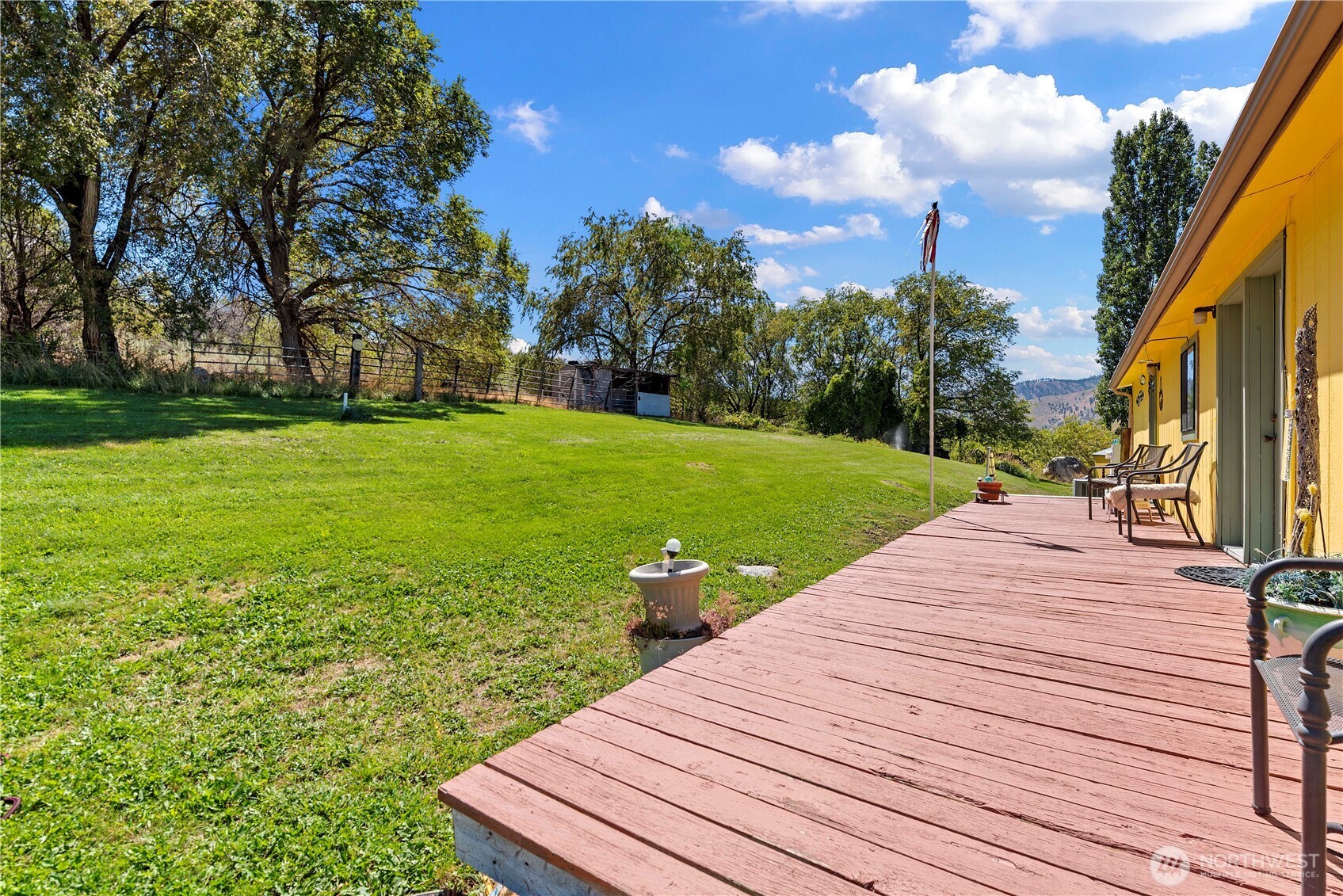 106 Silvest Road Orondo, WA 98843 - Photo 34 of 38 a view of a backyard with sitting area