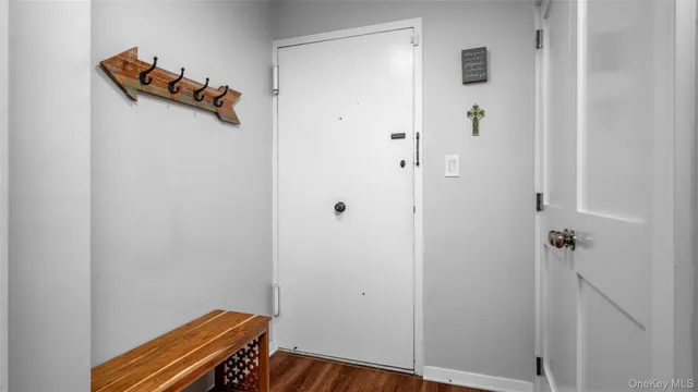a view of a room with closet
