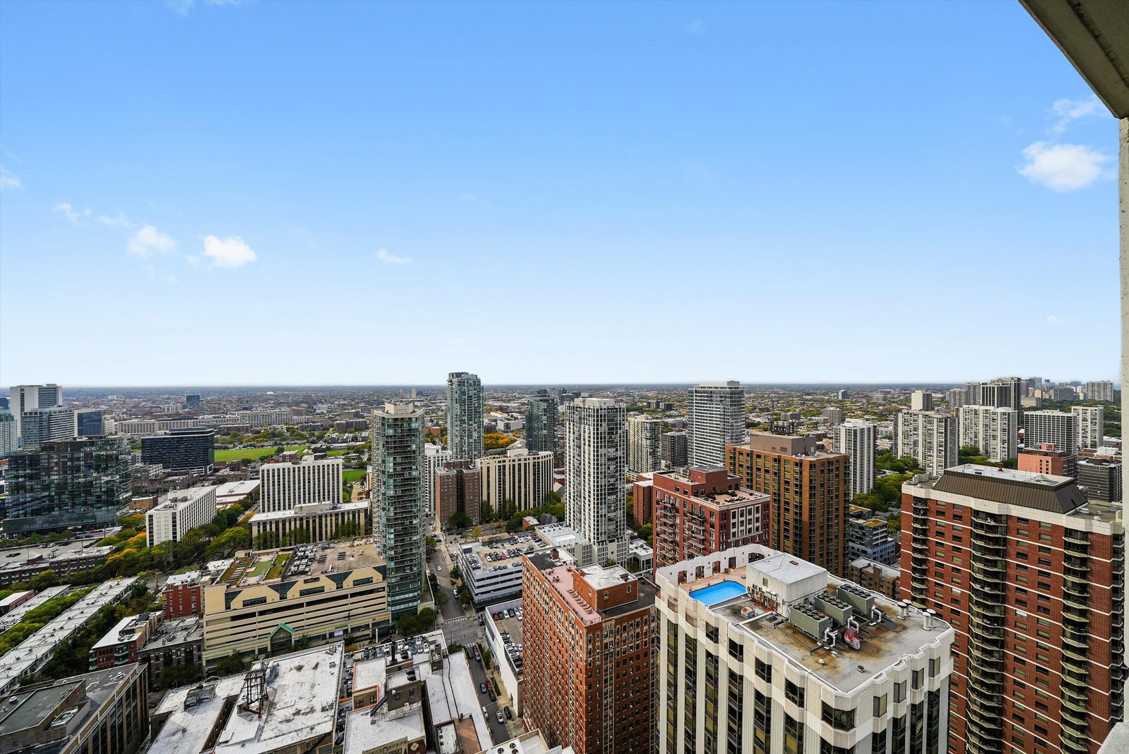 1030 North State Street, Unit 39A Chicago, IL 60610 - Photo 19 of 36 an aerial view of a city
