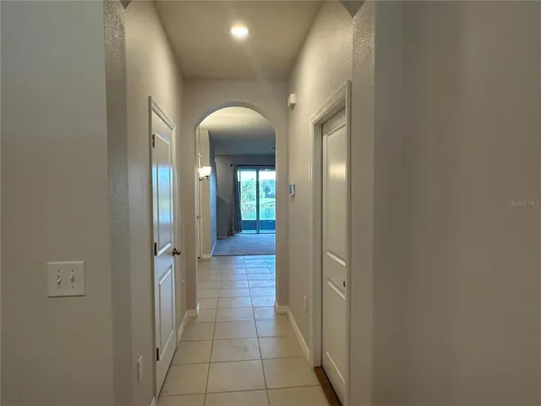 wooden floor with a mirror