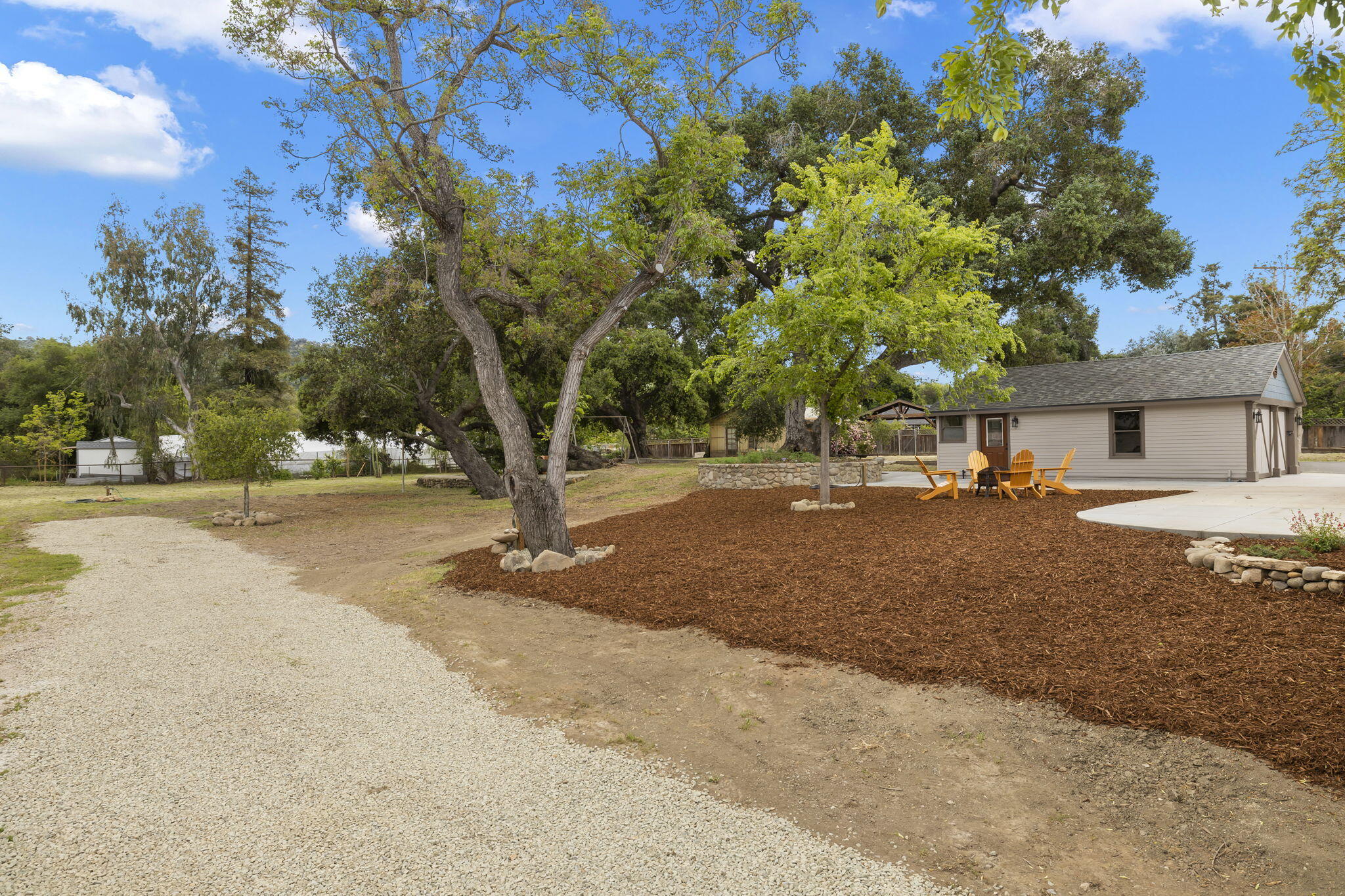 350 Old Grade Road Oak View, CA 93022 - Photo 14 of 59 a view of road with large trees