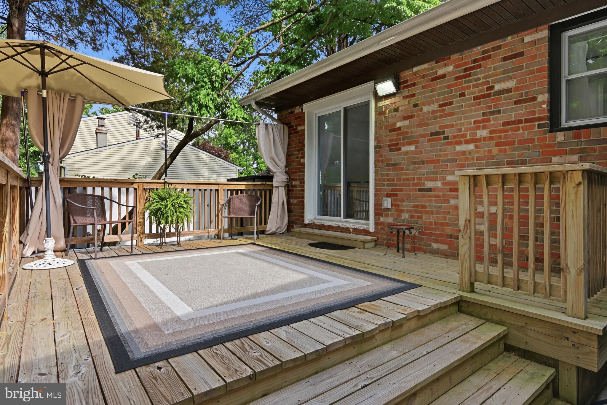 238 East Timonium Road Lutherville-Timonium, MD 21093 - Photo 11 of 40 a view of a patio with a table and chairs