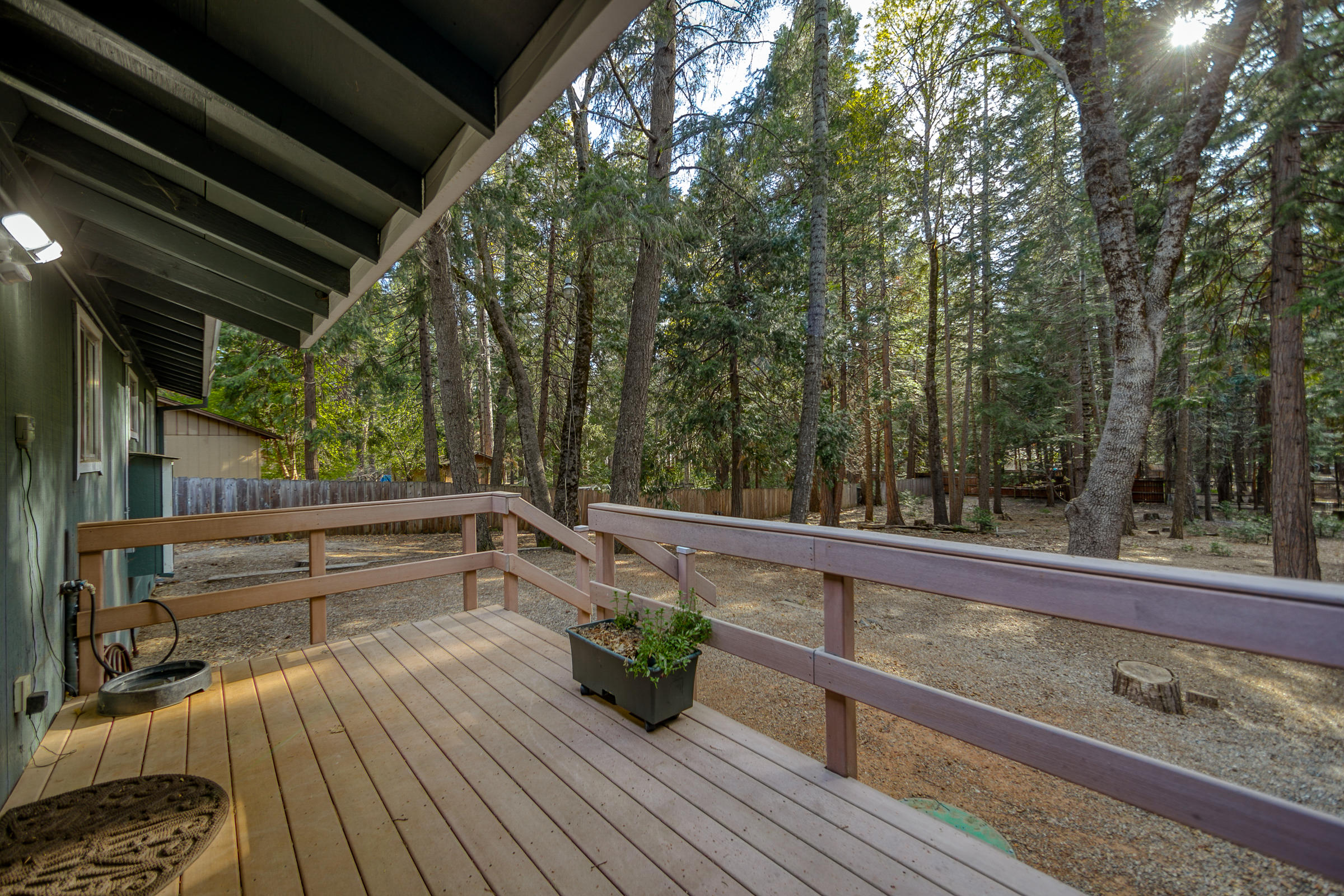 8457 Starlite Pines Road Shingletown, CA 96088 - Photo 21 of 28 Back Deck