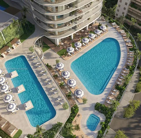 a view of a chairs and table in a patio