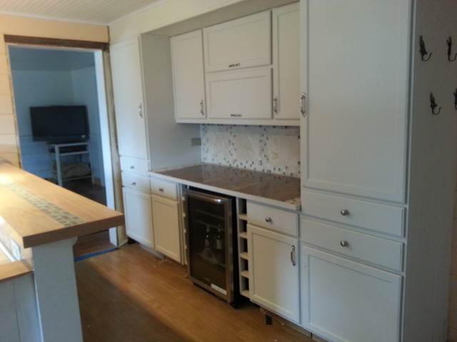 1453 Houghtby Road Shabbona, IL 60550 - Photo 8 of 22 a kitchen with cabinets appliances and a counter space