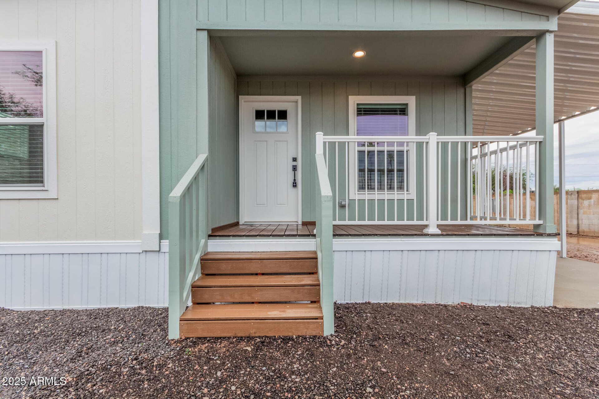 11441 East 4th Avenue Apache Junction, AZ 85120 - Photo 2 of 30 a view of entryway and hall with wooden floor