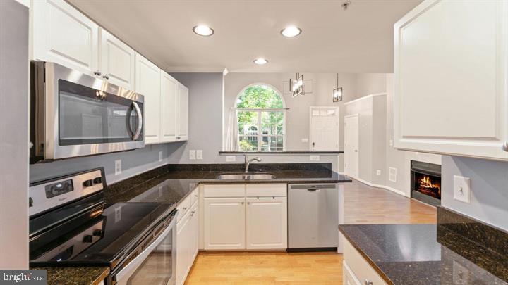 1918 Crescent Park Drive Reston, VA 20190 - Photo 12 of 33 Modern kitchen with elegant finishes.