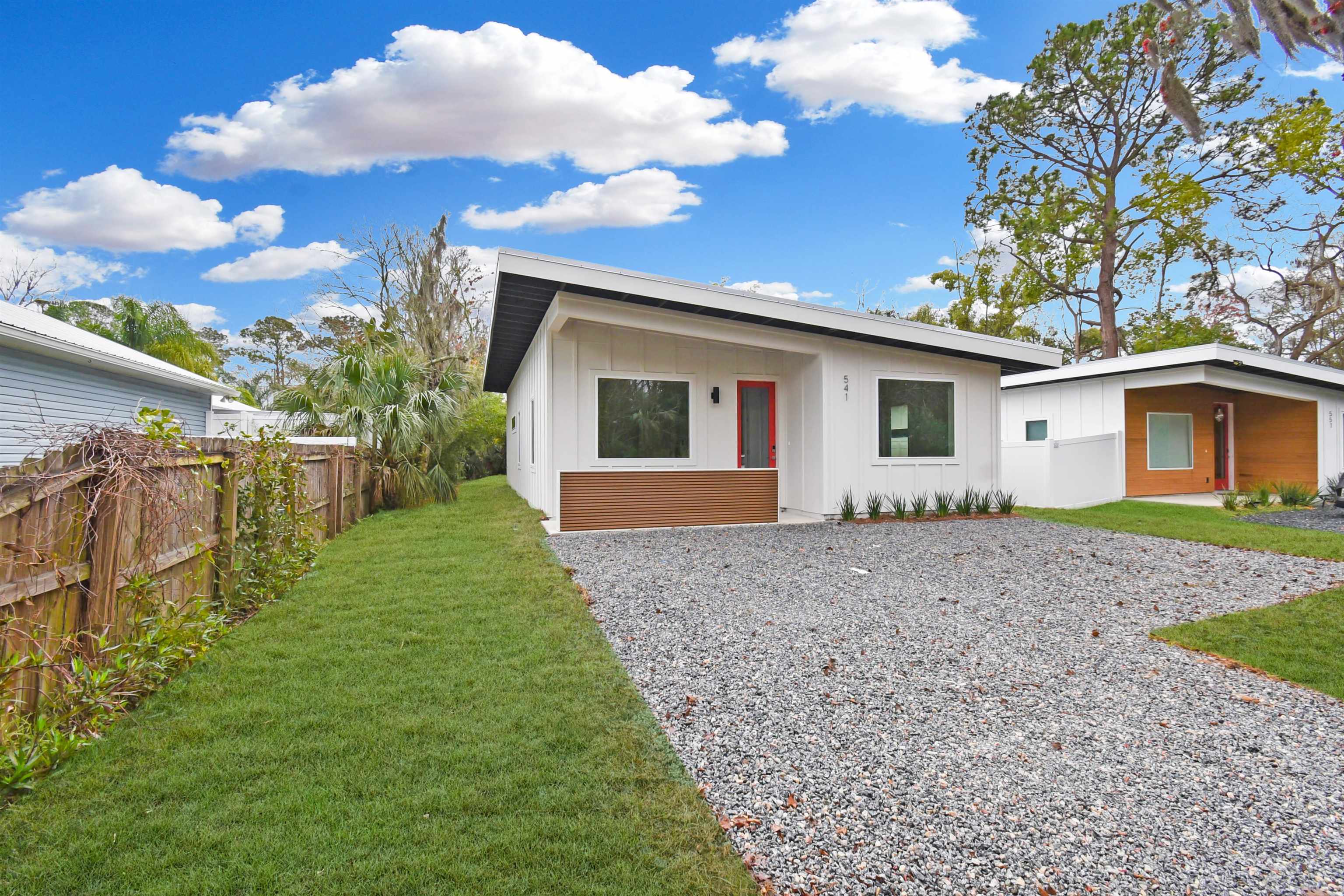 541 Columbus Street St. Augustine, FL 32084 - Photo 23 of 26 a view of a house with a yard