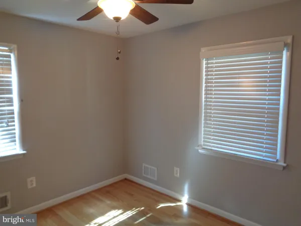 a view of small space with a window