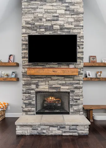 a stove top oven sitting inside of a kitchen