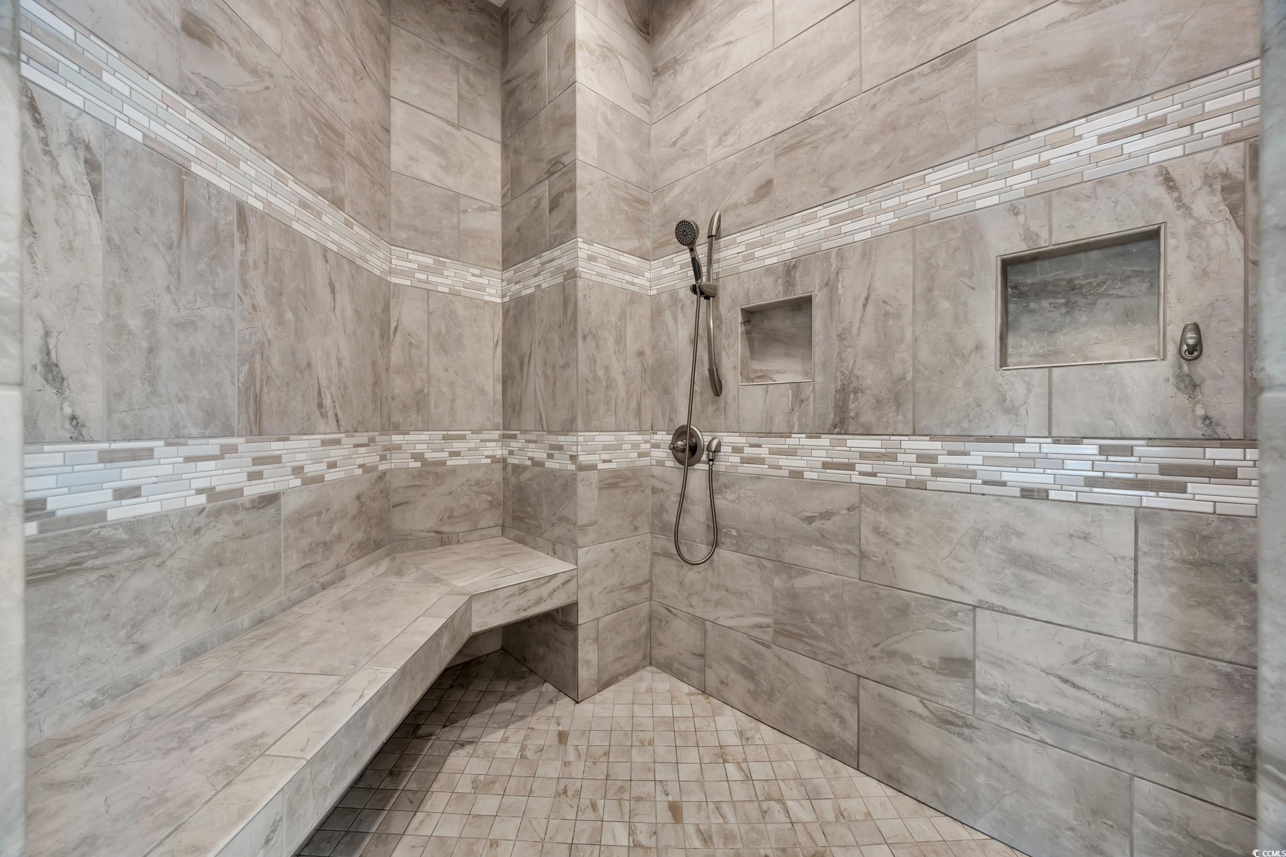 937 Bluffview Drive Myrtle Beach, SC 29579 - Photo 22 of 40 Full bath with a tile shower