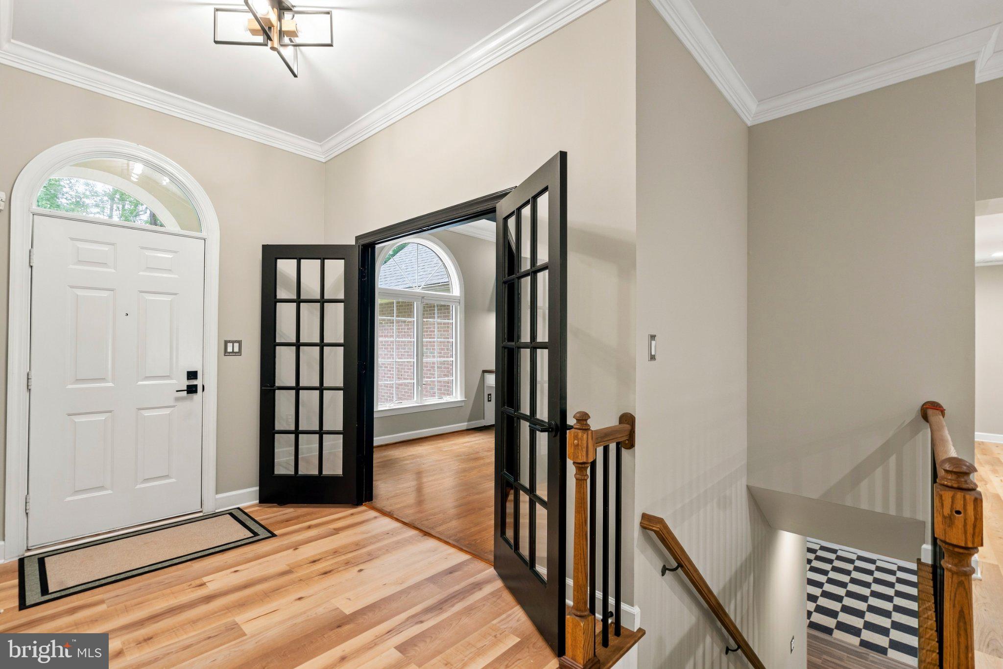 A Beautiful Foyer for Greeting Guests