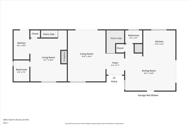 $869,888 | 2408 South Taylor Place, Ontario, CA 91761