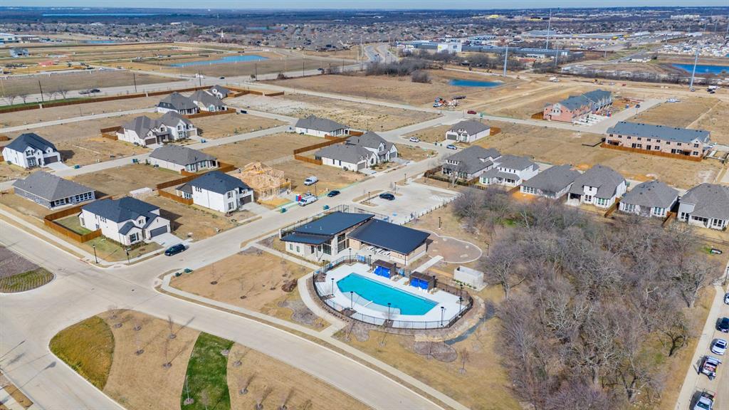 4113 Crossroads Court Oak Point, TX 75068 - Photo 33 of 33 an aerial view of a residential houses with outdoor space