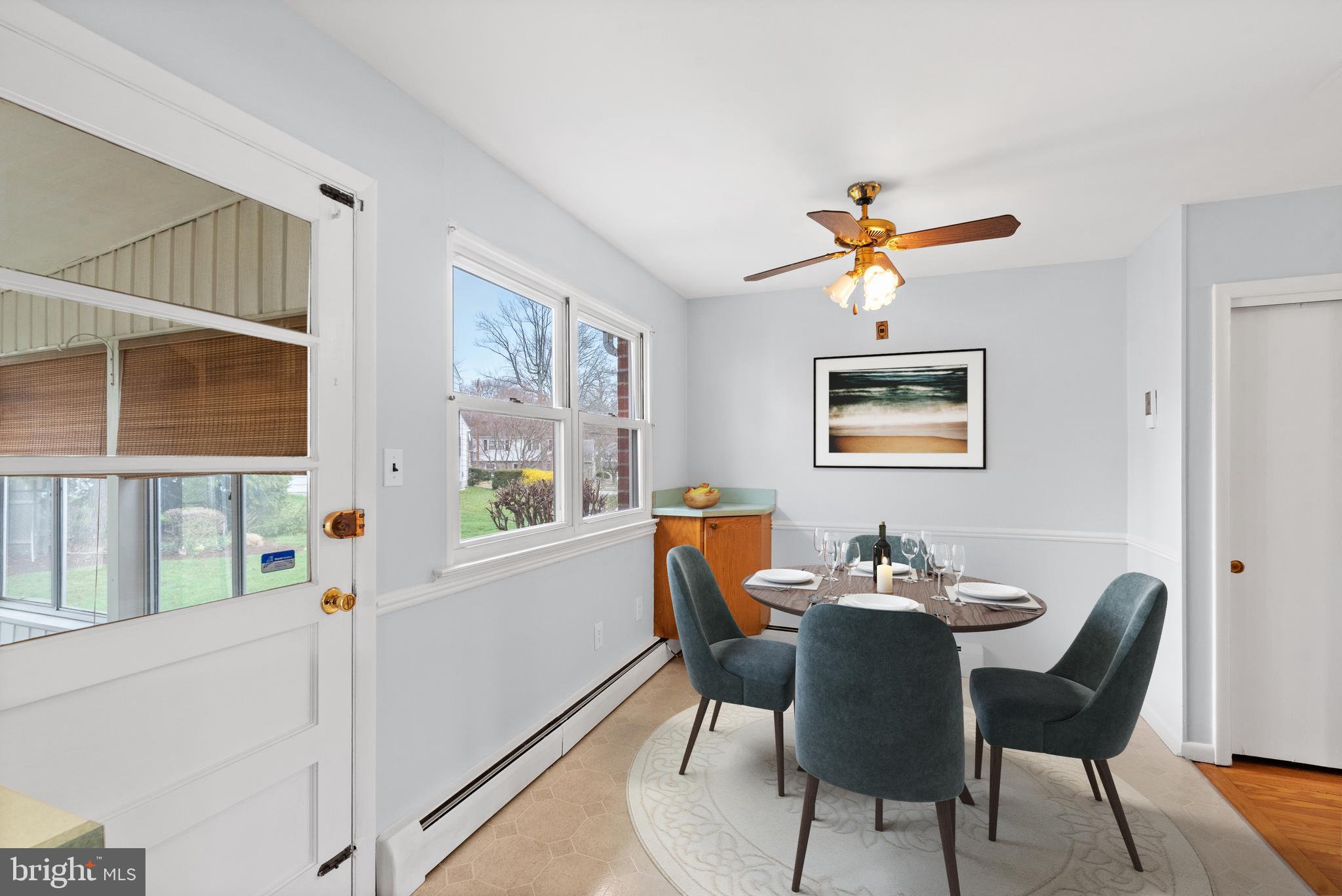 1040 Edwards Drive Springfield, PA 19064 - Photo 13 of 30 Virtually staged Breakfast area